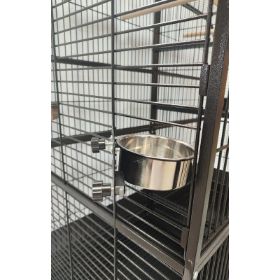Jaula doble para loros grandes de interior Zolia Gabon 180x100x178 cm - Zolia