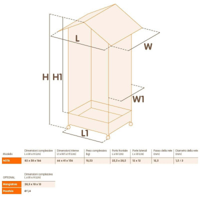 Comprar pajarera exterior en Madrid | Para canarios y aves